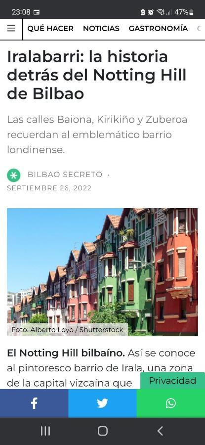 Apartamento Acogedor Bilbao Kültér fotó